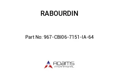 967-CBI06-7151-IA-64