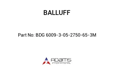 BDG 6009-3-05-2750-65-3M									