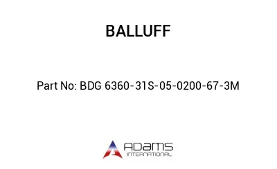 BDG 6360-31S-05-0200-67-3M									