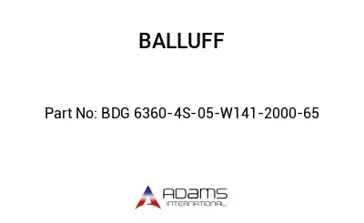 BDG 6360-4S-05-W141-2000-65									