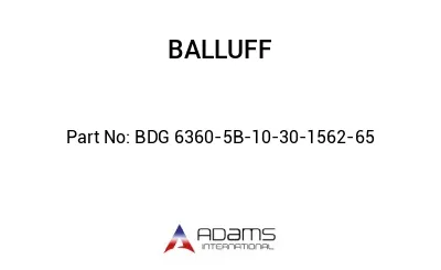BDG 6360-5B-10-30-1562-65									