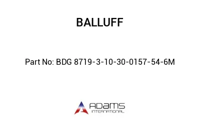 BDG 8719-3-10-30-0157-54-6M									