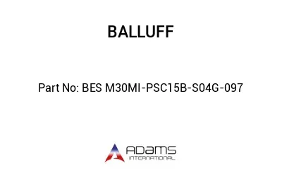 BES M30MI-PSC15B-S04G-097									