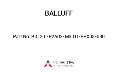 BIC 2I0-P2A02-M30TI-BPX03-030									