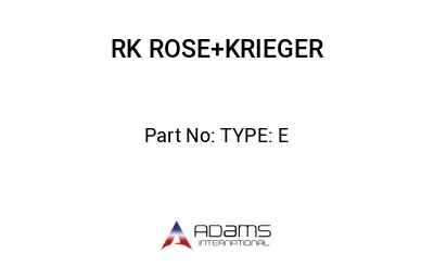 TYPE: E